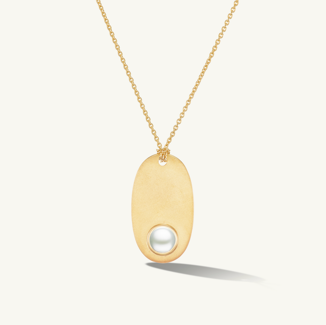 Pearl Tag Pendant