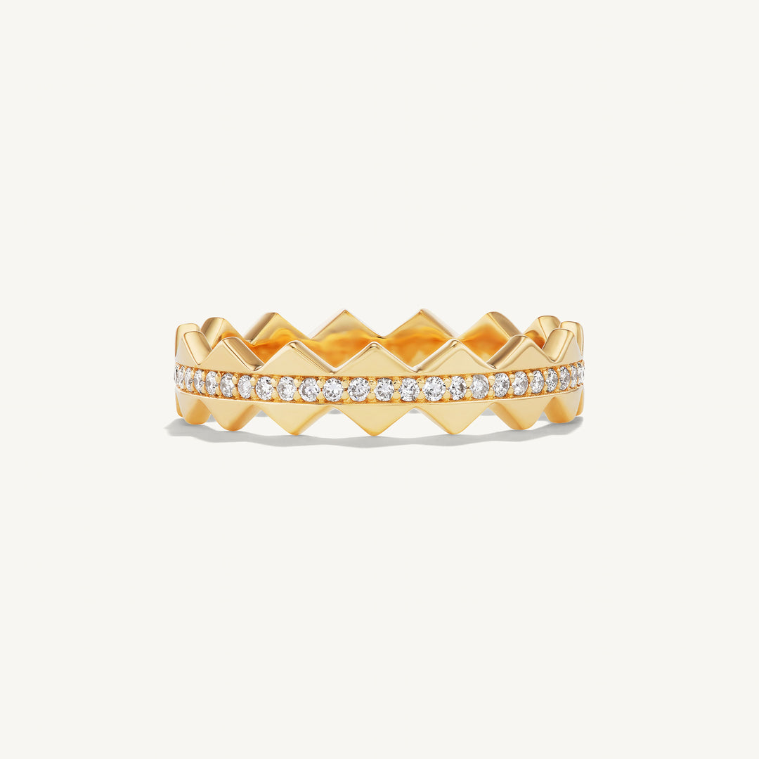 Scale Crown Ring