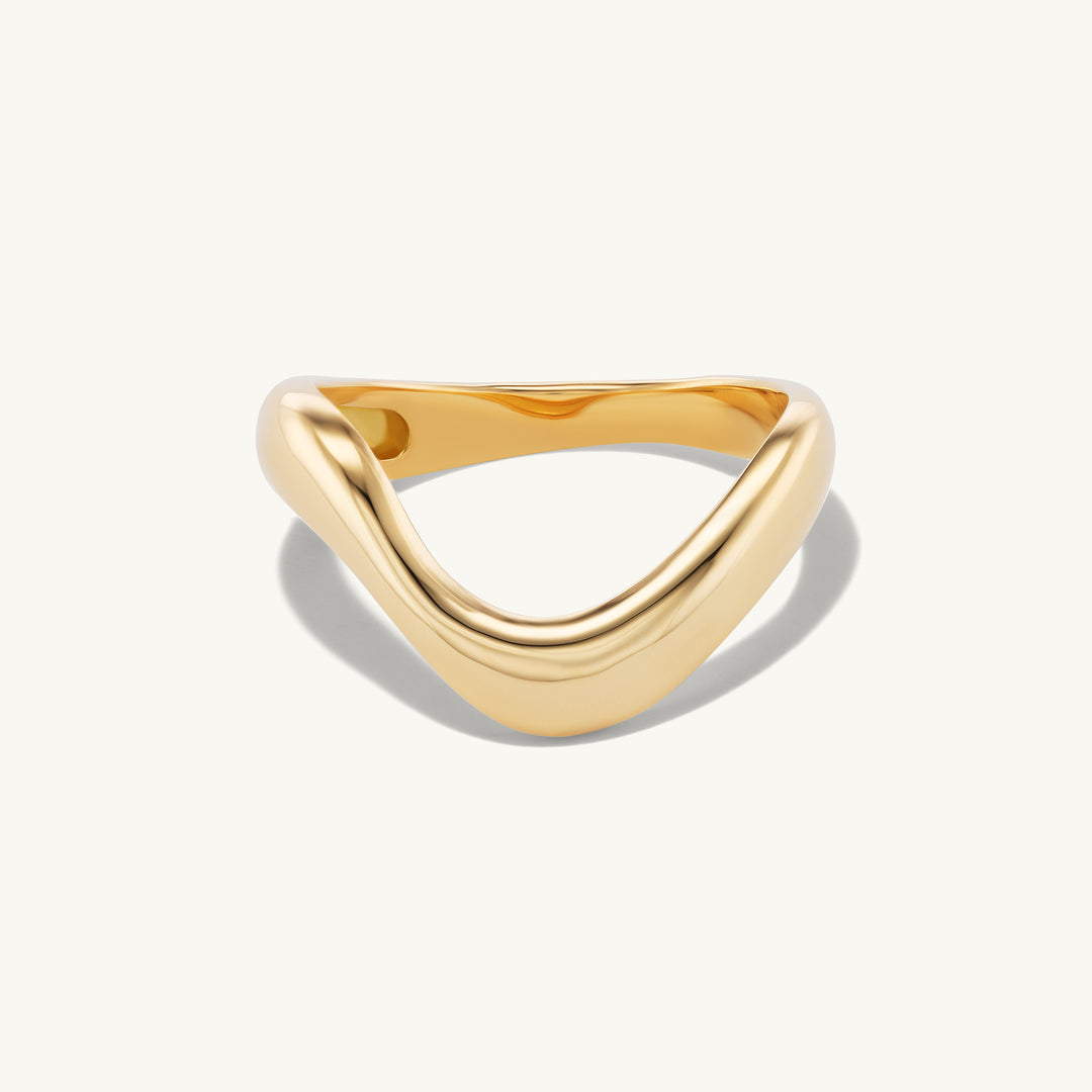 The Aureline Arc Ring