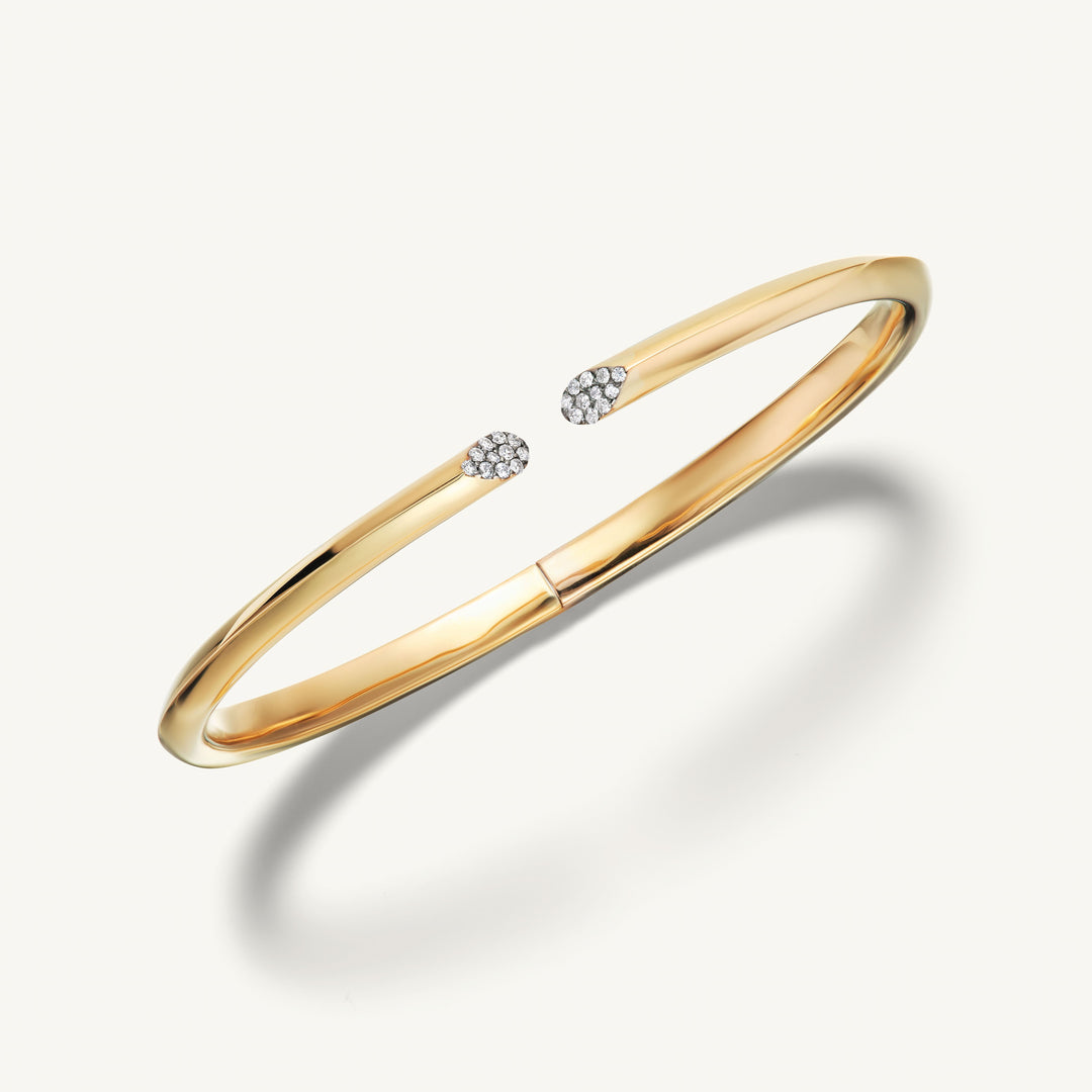 Sliced Cuff Bracelet